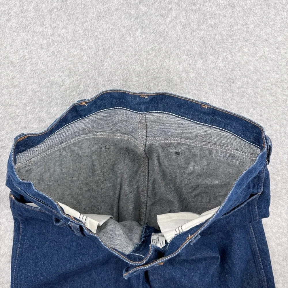 Wrangler Jeans Mens 34X30 Blue Denim Cowboy Cut Original Fit USA Made Vintage